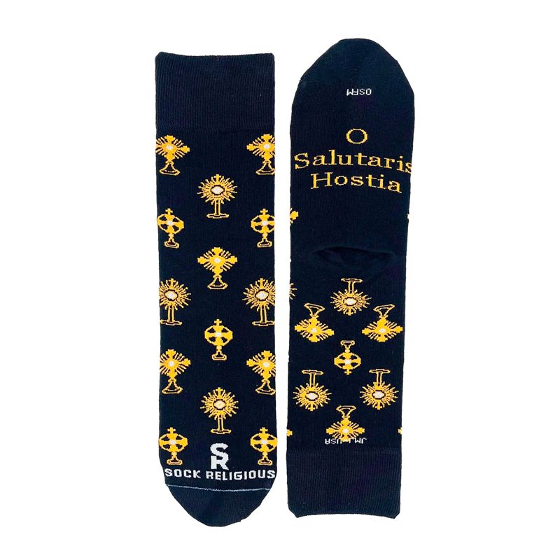 Monstrance Religious Socks