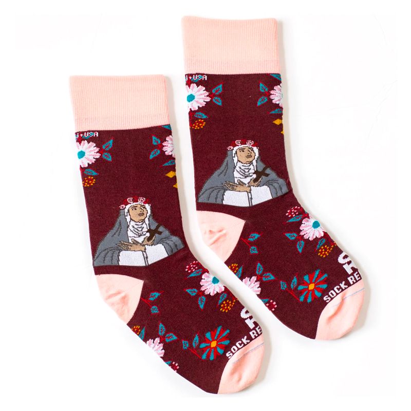 St Rose of Lima Religious Socks
