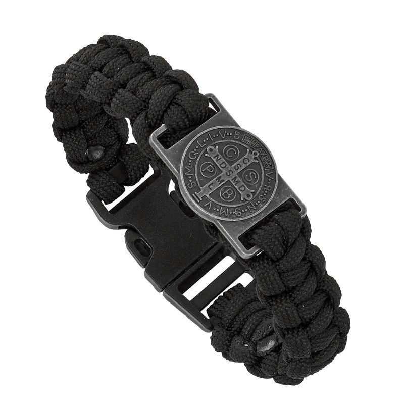 St Benedict Paracord Bracelet