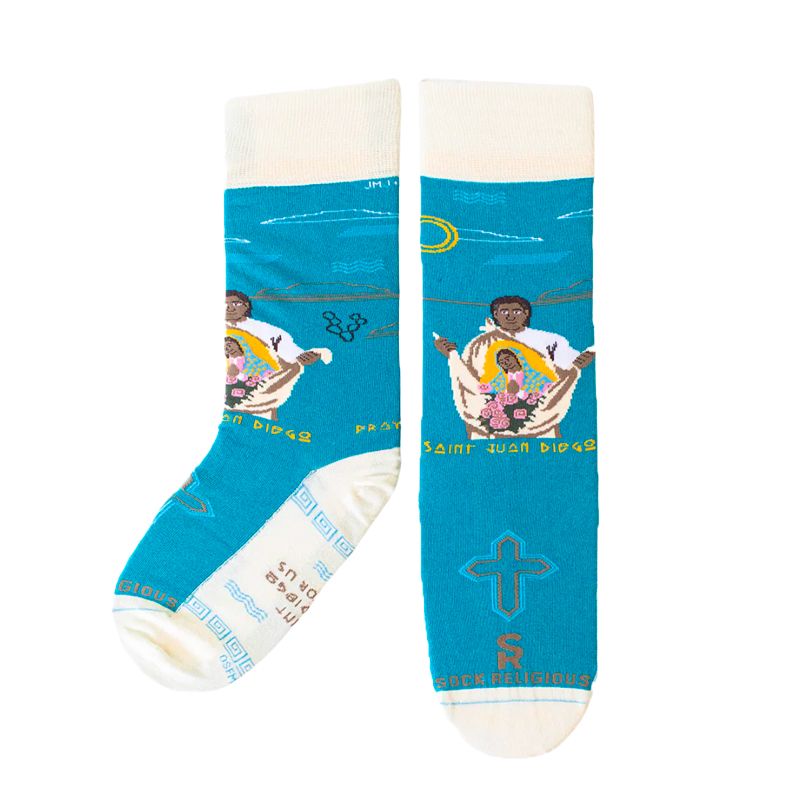St Juan Diego Religious Socks