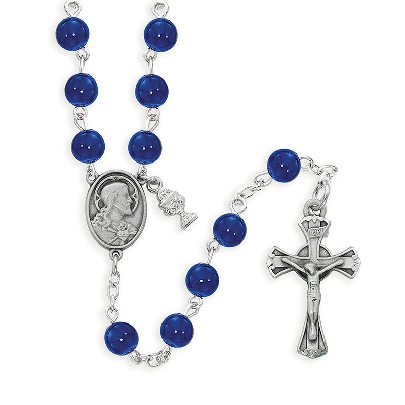 Blue Deluxe Communion Rosary