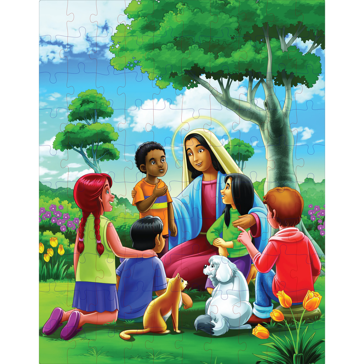 Mary Our Blessed Mother Puzzle – Catholic Home and Church