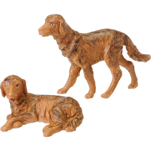Fontanini Dog Set of 2