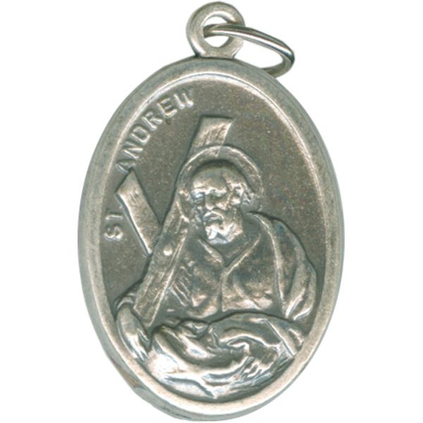 Andrew Oval Oxidized Medal