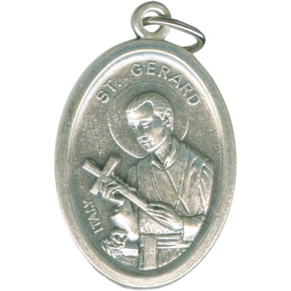 Gerard Oval Oxidized Medal