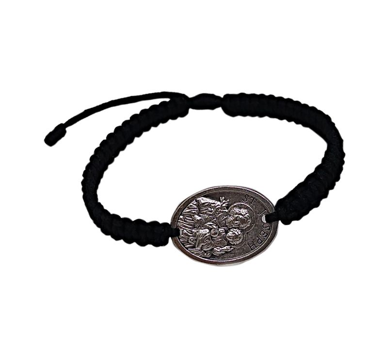 Joseph Patron Saint Corded Bracelet