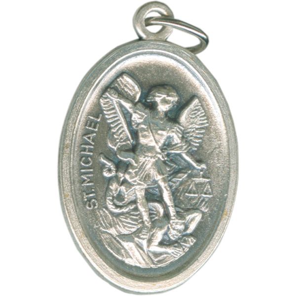 Michael Oval Oxidized Medal