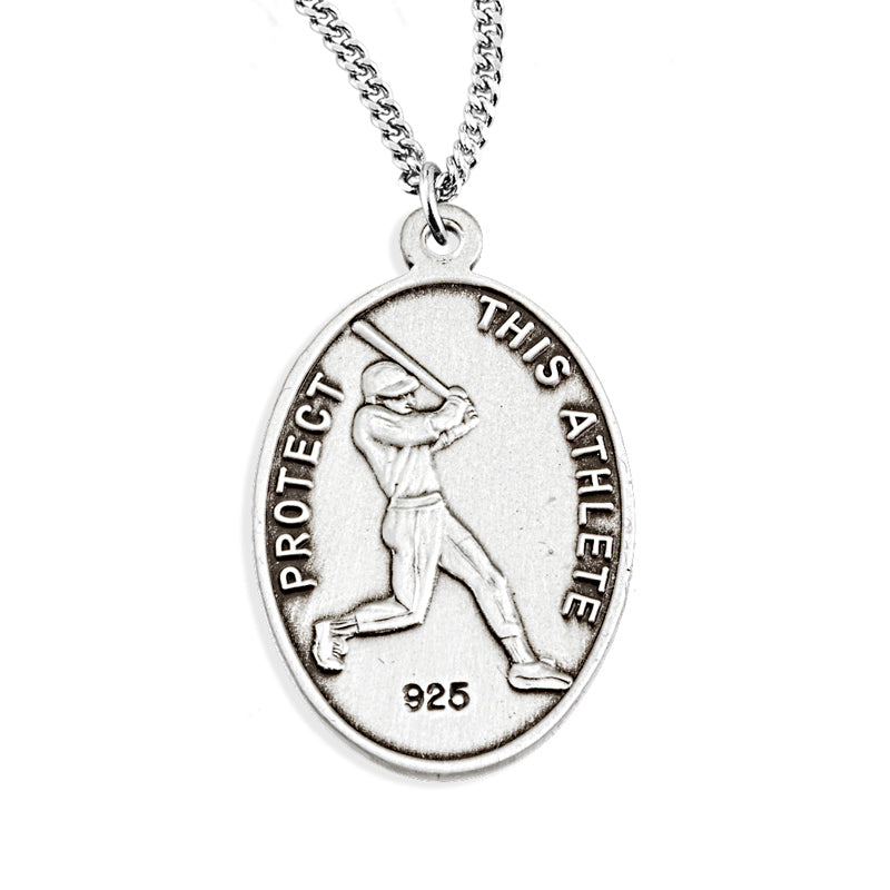 St Sebastian Boys Baseball Sports Patron Saint Medal