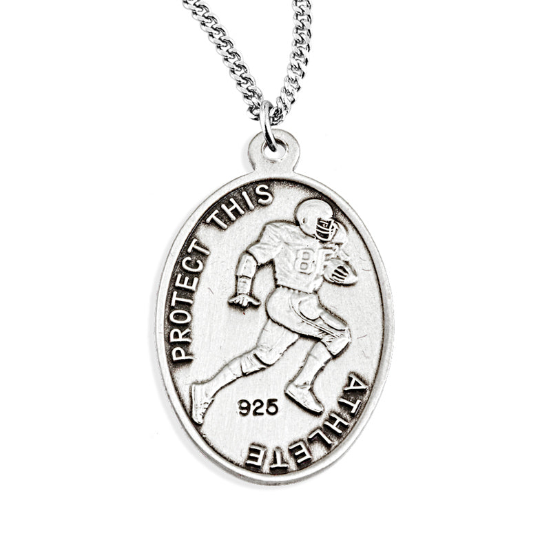 St Sebastian Boys Football Sports Patron Saint Medal