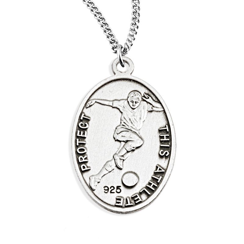 St Sebastian Boys Soccer Sports Patron Saint Medal