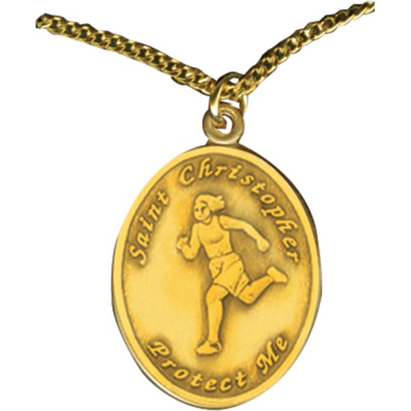Girls Track St Christopher Sports Medal