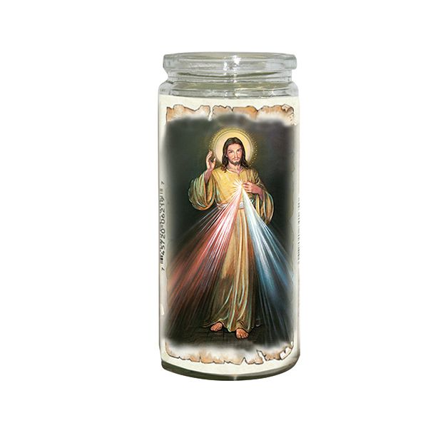 Divine Mercy Saint Offering Candle