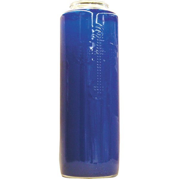 Blue 6 Day Candle