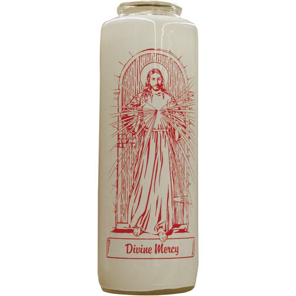 Divine Mercy 6 Day Candle