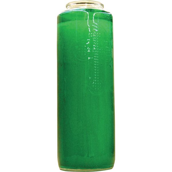 Green 6 Day Candle