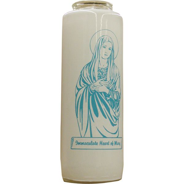 Immaculate Heart of Mary 6 Day Candle