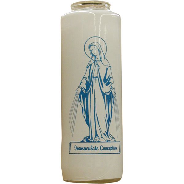 Immaculate Conception 6 Day Candle