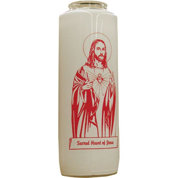 Sacred Heart of Jesus 6 Day Candle