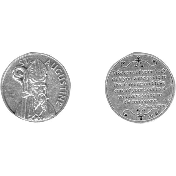 Augustine Catholic Pocket Coin