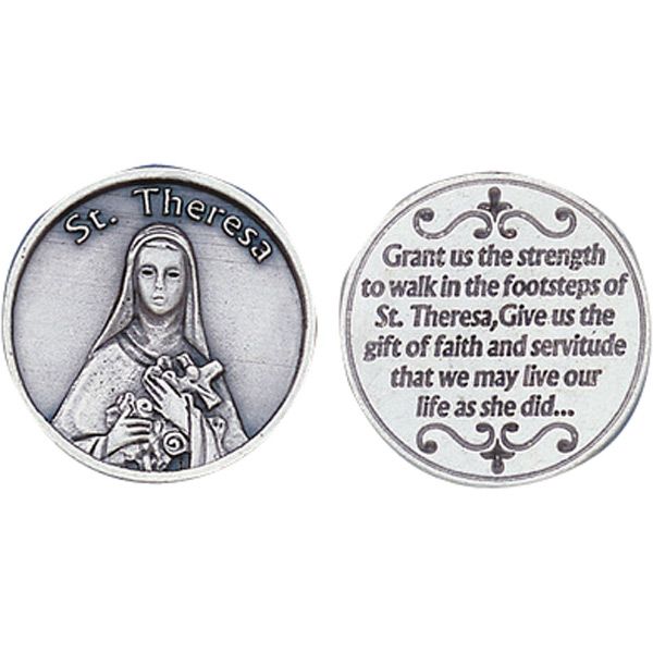 Therese of Lisieux Catholic Pocket Coin