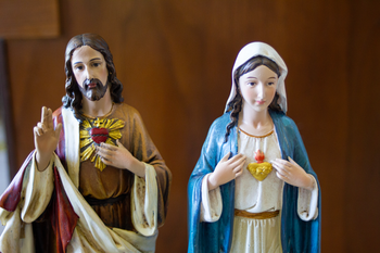 Jesus Christ and Mary