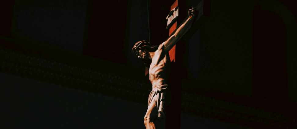 A beautiful, intricate crucifix