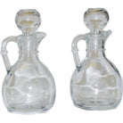 6oz Pair Cruets w/Stopper