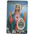 Immaculate Heart of Mary Devotional Holy Card