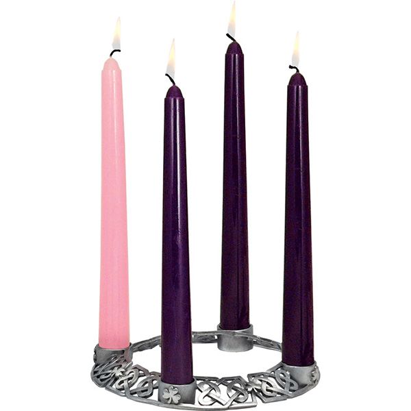 Celtic Pewter Advent Wreath