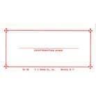 Short Confirmation Name Card