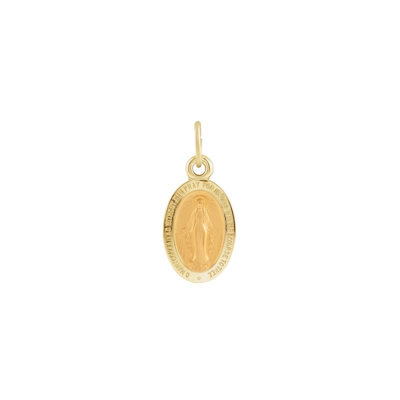 14KT Gold Miraculous Medal
