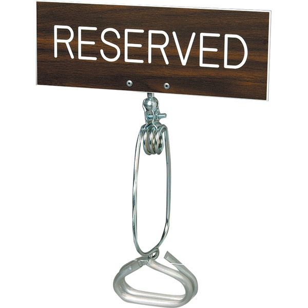 Reserved Sign