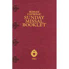 The Roman Catholic Sunday Missal Booklet 1962