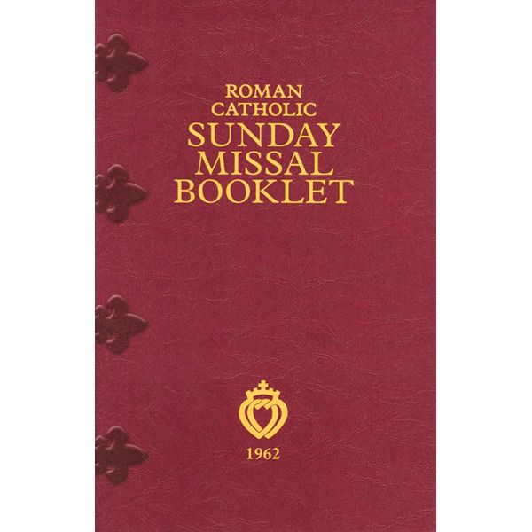 The Roman Catholic Sunday Missal Booklet 1962