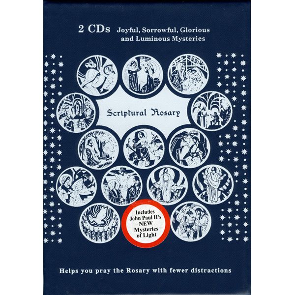 Scriptural Rosary 2 CD Set by A Cappella Choir of Catholic University of America