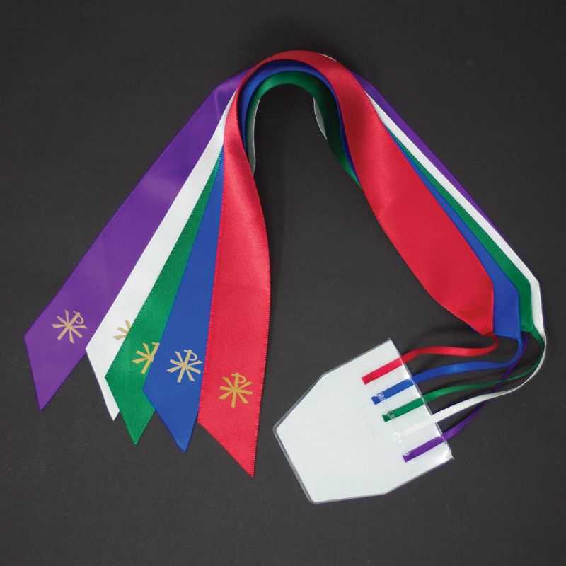5 Ribbon Bookmark – Catholic Home and Church