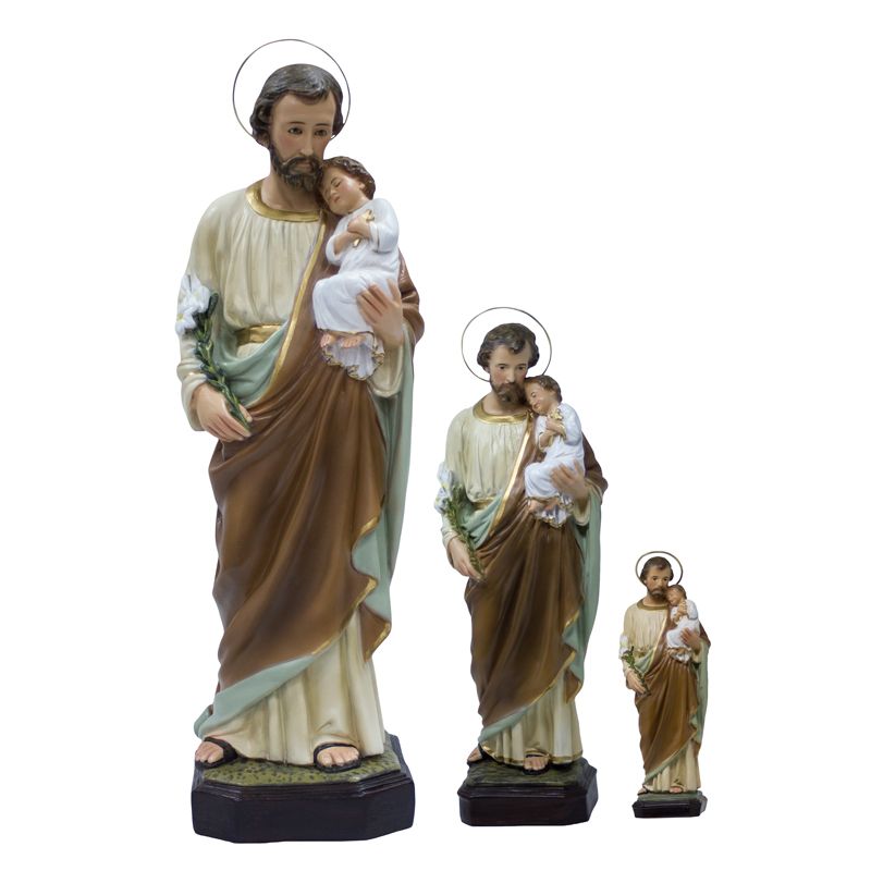 St Joseph with Child Jesus Statue