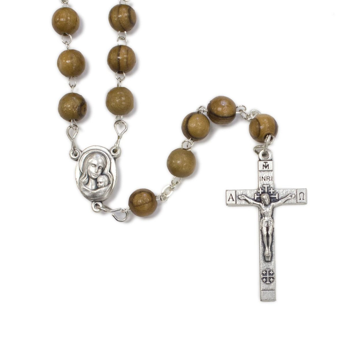 Genuine Olive Wood Rosary