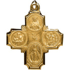 14KT Four Way Medal