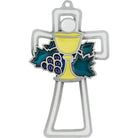 Pewter Communion Wall Cross