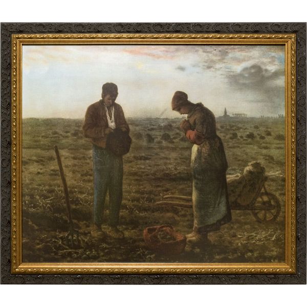 The Angelus by Millet