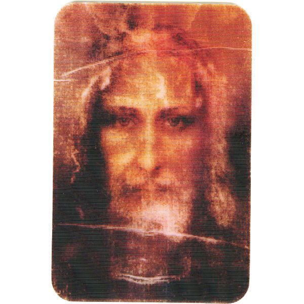 Holy Face of Jesus Dual Image Holy Card