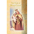 OL Mt Carmel Mini Lives of the Saints Holy Card