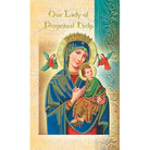 OL Perpetual Help Mini Lives of the Saints Holy Card