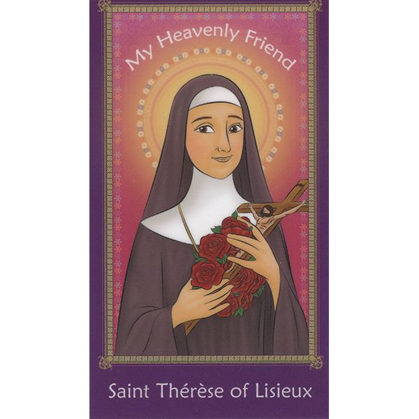 Children's St Therese Holy Card