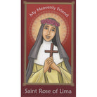 Children's St Rose of Lima Holy Card