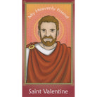 Children's St Valentine Holy Card