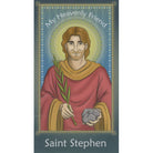 Children's St Stephen Holy Card