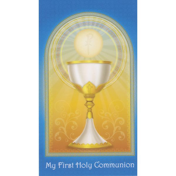 Children's Holy Communion Holy Card