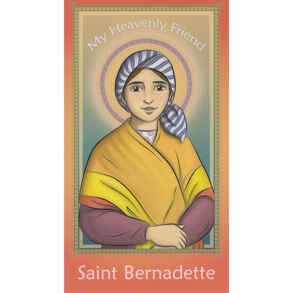 Children's St Bernadette Holy Card